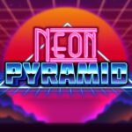 Neon Pyramid slot logo